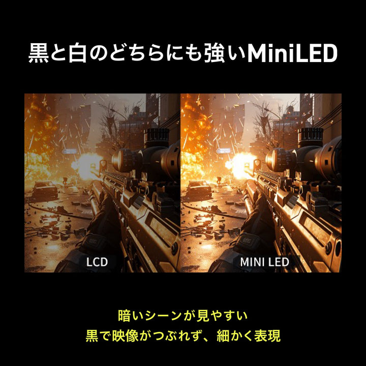 Team GRAPHT Gaming Monitor   27インチ WQHD(2560×1440)  ゲーミングモニター / HDMI×2 /Fast IPS / 240Hz  / 1ms / Free Sync対応 液晶モニター  液晶ディスプレイ