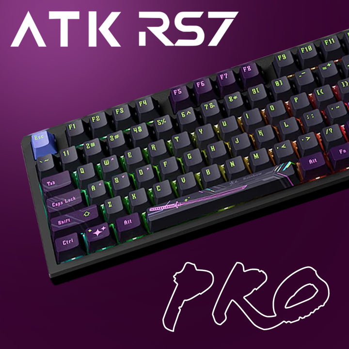 VXE ATK RS7 PRO 75% 英語配列 有線 ラピッドトリガー対応 テンキーレス ゲーミングキーボード Windows Mac対応