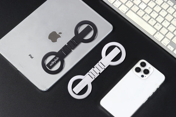 asStylish Twins Carry Stand 2台の端末を連結 手帳型 スマホスタンド スマートフォンキャリースタンド