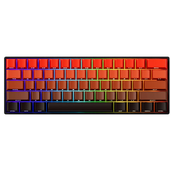 MonsGeek FUN60 Pro SP HEセンサー 0.01mm ラピッドトリガー対応 磁気スイッチ Akko Glare Magnetic Switch 英語配列 サイドプリント テンキーレス 8K ホットスワップ SnapKeys (SOCD)対応 ARGB対応 高コスパ ゲーミングキーボード