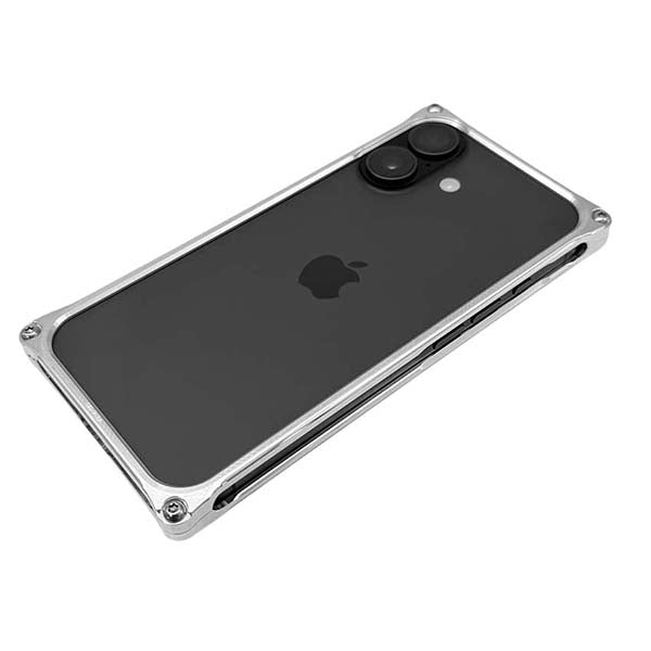 design（ギルドデザイン） GILD シルバー ギルドデザイン　ソリッドバンパー　 iPhone17promax iPhone17 耐衝撃 ソリッドバンパー iPhoneアクセサリー