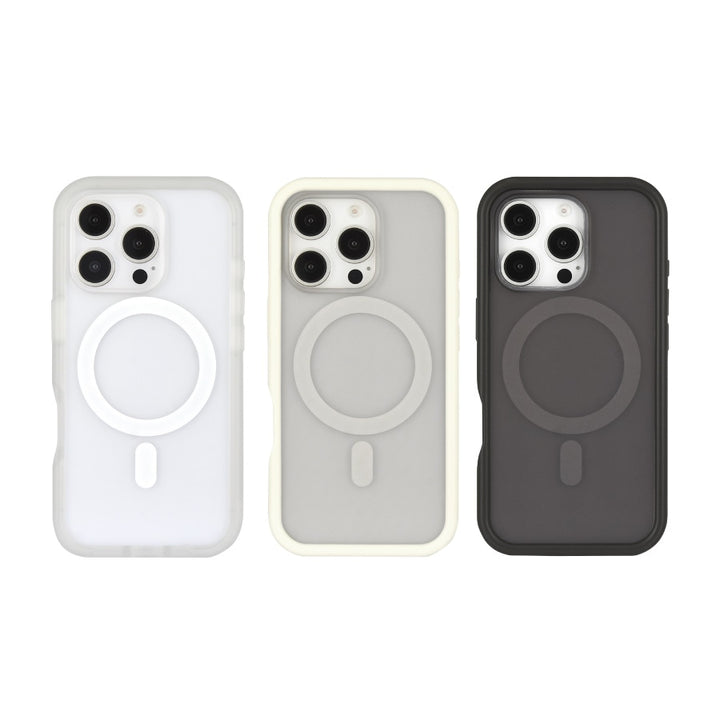 gourmandise iPhone 16 / 16 Pro MAGSAFE対応 プランプ フレームケース スマホケース アイフォン