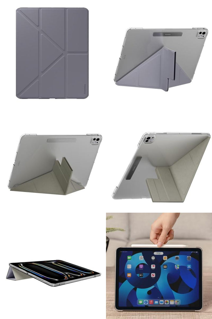SwitchEasy 13インチ iPad Pro M4 Origami Nude 手帳型ケース