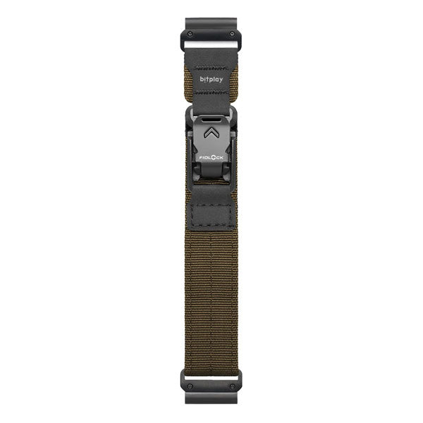 bitplay Garmin QuickFit 22mm Fidlockウォッチバンド (ダークブラック/ サンド )