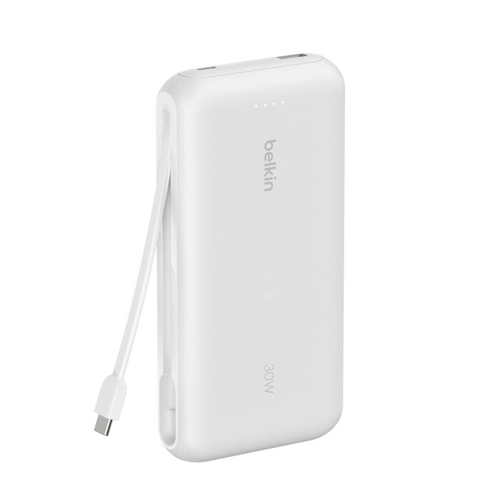 BELKIN BoostCharge 30W Power Bank 20000mAh ケーブル内蔵 モバイルバッテリー PD対応