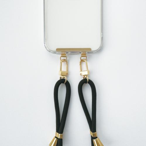 SUNCREST スマホストラップホール増設マルチシート 高強度ステンレス 2口タイプ ストラップホール