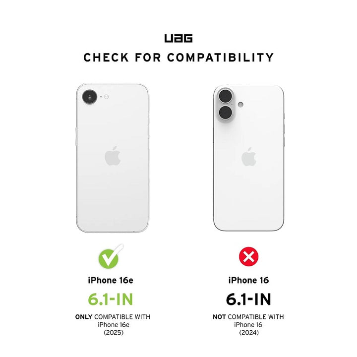UAG iPhone 16e U by DOT (ドット) 耐衝撃シリコンケース マグネット対応 スマホケース スマホカバー アイフォン