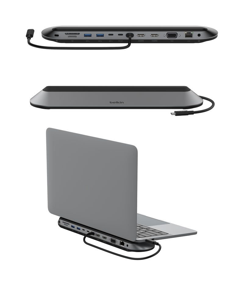BELKIN Connect ユニバーサル USB-C 11-in-1 Pro ドック 100W PD対応