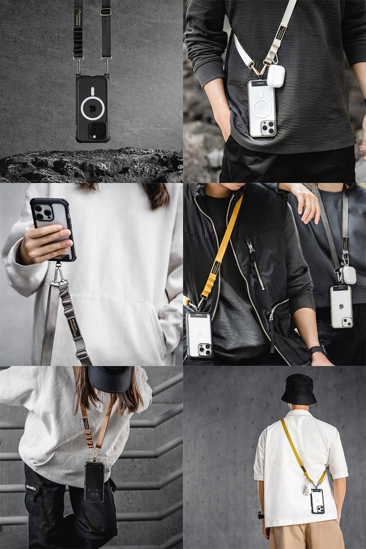 MagEasy Strap+ Strap Card 20mm for SMART PHONE スマートフォン用 ストラップ 長さ最大130cm