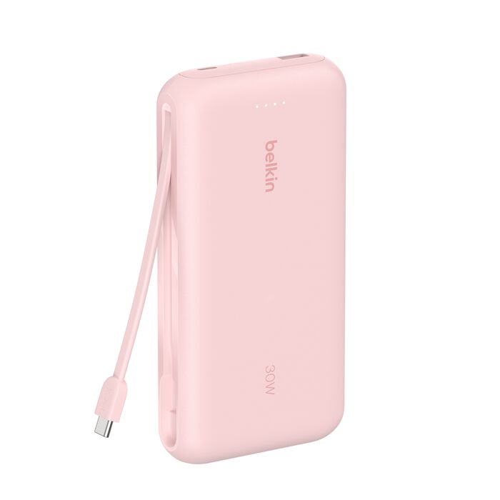 BELKIN BoostCharge 30W Power Bank 20000mAh ケーブル内蔵 モバイルバッテリー PD対応