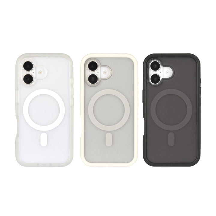 gourmandise iPhone 16 / 16 Pro MAGSAFE対応 プランプ フレームケース スマホケース アイフォン