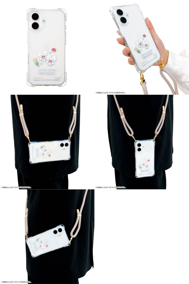 SUNCREST iPhone 16 保護ケース ポケットモンスター 4ホールケース スマホケース  スマホカバー アイフォン