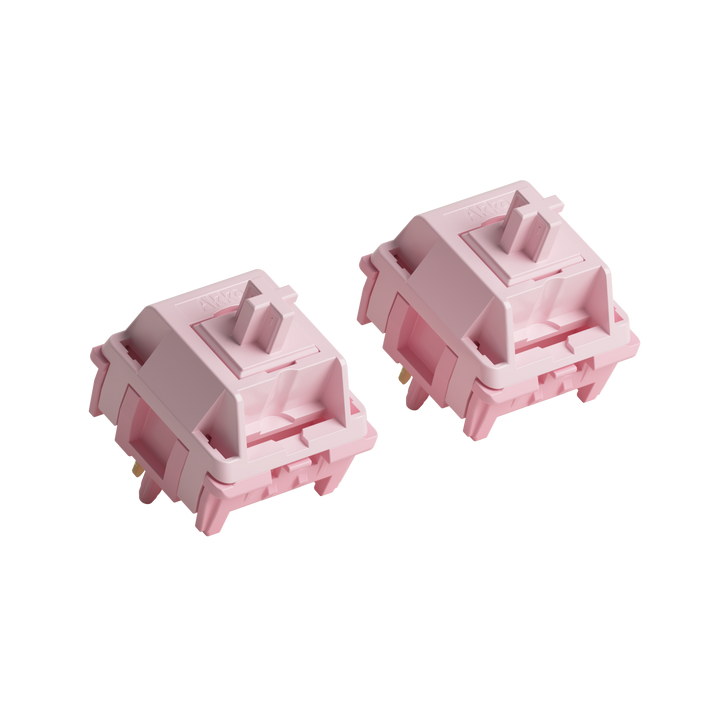 Akko Stellar Rose スイッチ 押下圧37gf リニア 5ピン 45個入り メカニカル キーボード用