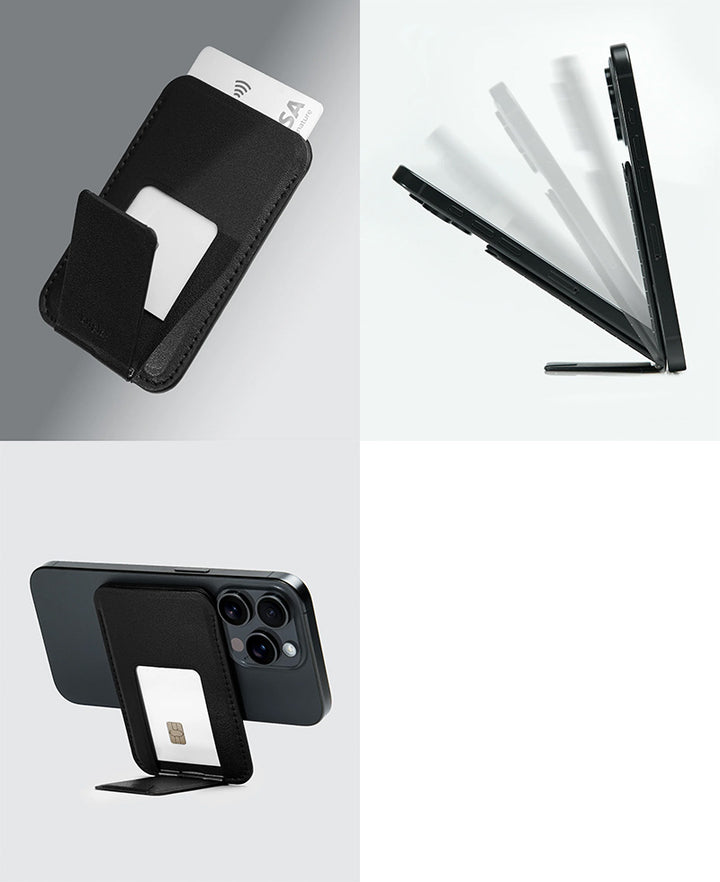 bitplay MagSafeウルトラスリム ウォレットスタンド カード収納ポケット