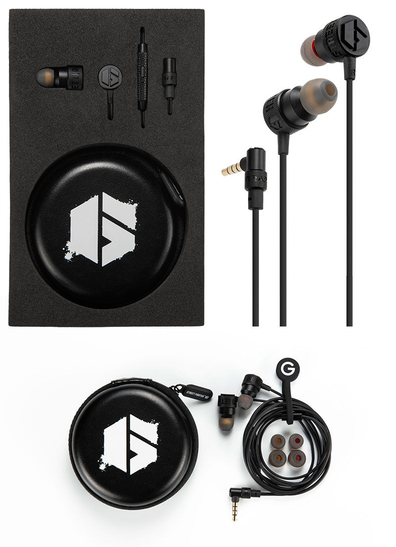 Team GRAPHT THE DRIVE IMPACT TGR039-DI-01 有線イヤホン 1.2m SF6コラボデザイン