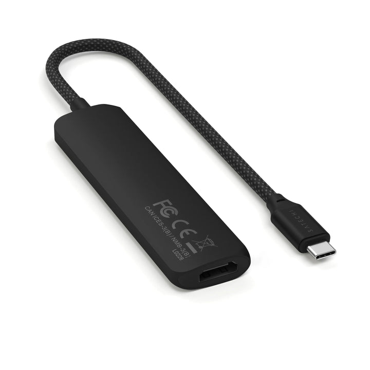 Satechi 4-in-1 USB-C Slim Multiport Adapter 4K PD対応 スリムマルチアダプター