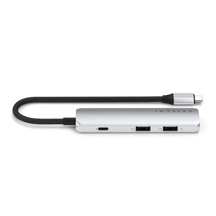 Satechi 4-in-1 USB-C Slim Multiport Adapter 4K PD対応 スリムマルチアダプター