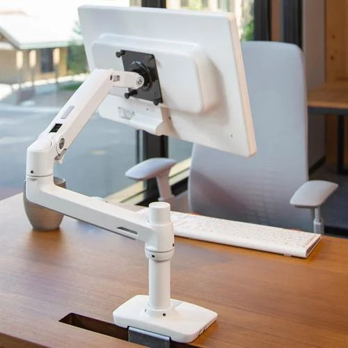 ERGOTRON LX デスクマウント モニターアーム ホワイト 34インチ(3.2~11.3kg)まで対応