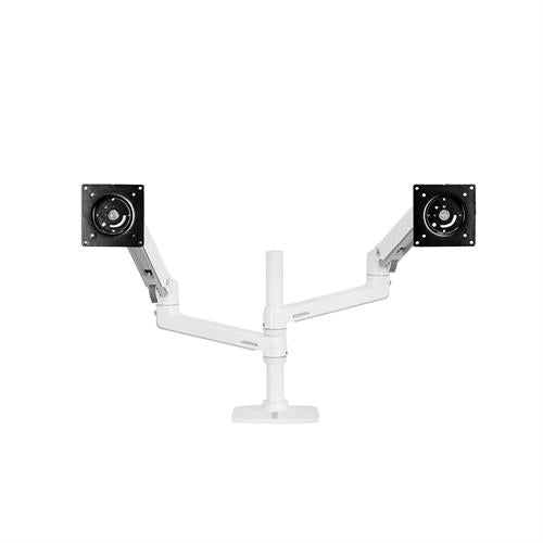 ERGOTRON LX デスクマウント デュアル モニターアーム 縦/横型 24インチ(6.4~18.1kg)まで対応
