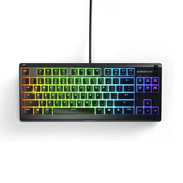 SteelSeries Apex 3 TKL  有線 ゲーミングキーボード  日本語配列 / 英語配列 静音スイッチ IP32防滴