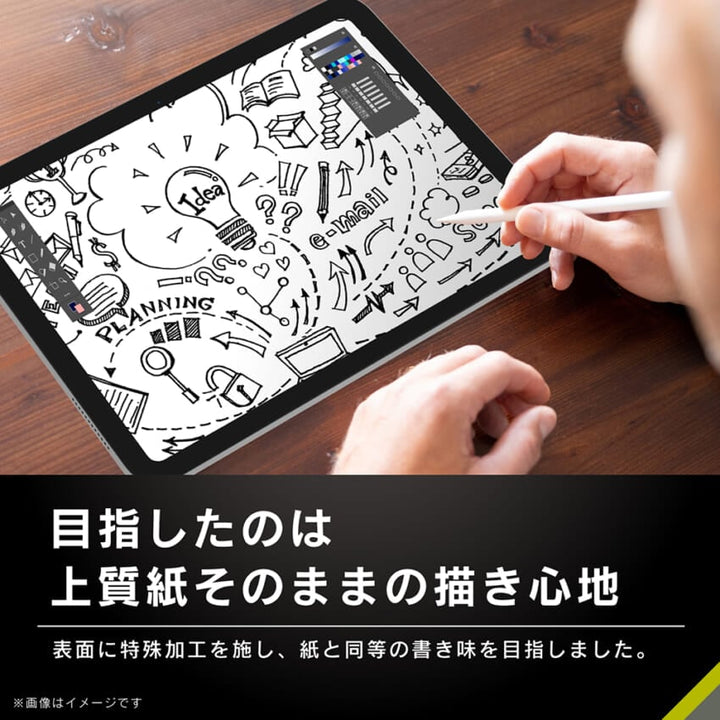 Simplism iPad mini A17 Pro (第7世代) / 第6世代 画面保護フィルム 位置ピタ