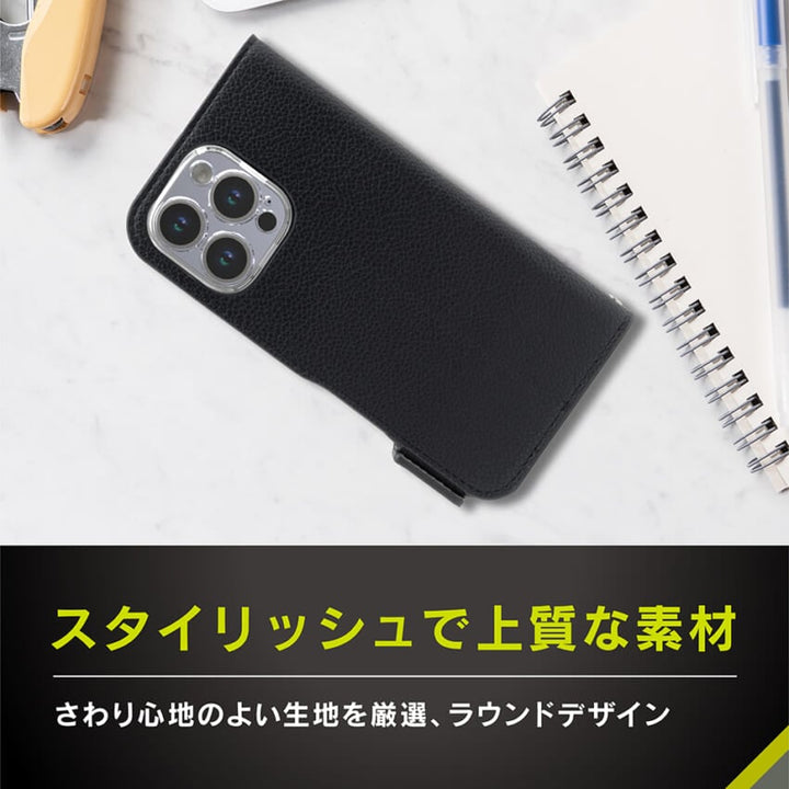 Simplism iPhone 16 シリーズ FlipNote 耐衝撃フリップノートケース スマホケース  スマホカバー 携帯ケース アイフォン