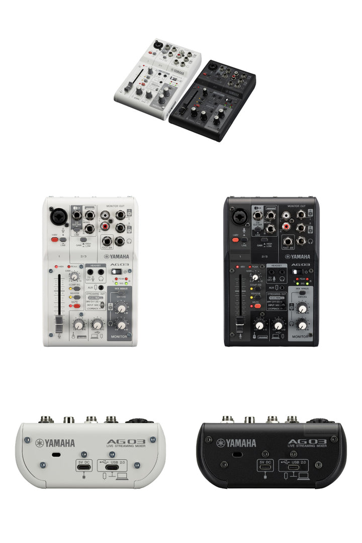 YAMAHA AG03MK2 3チャンネル ライブストリーミングミキサー