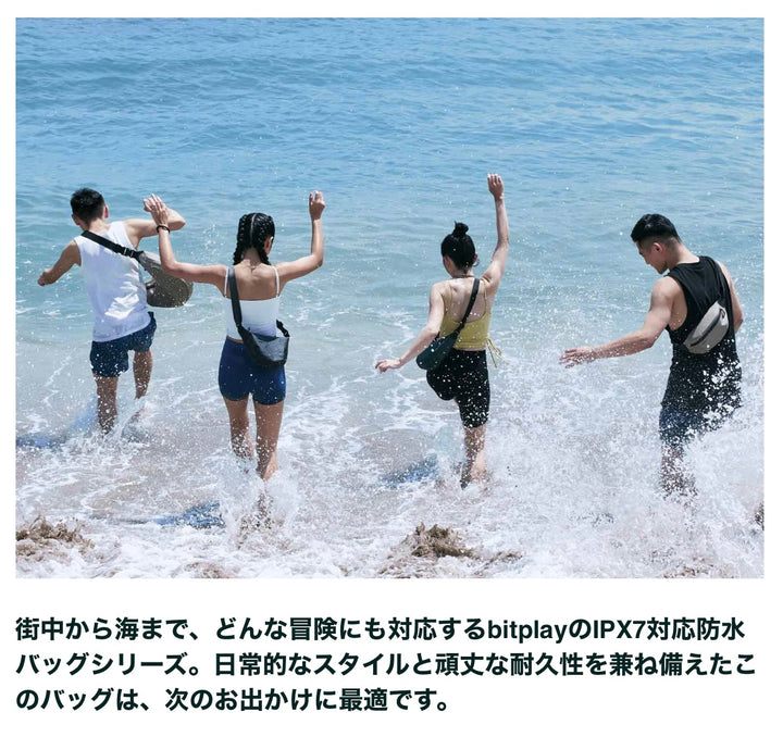 bitplay AquaSeal 防水スリングバッグ 2L  国際認証IPX7性能 完全防水 ウェストポーチ ヒップバッグ