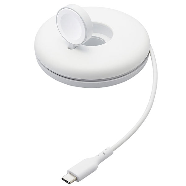 エレコム Apple Watch磁気充電ケーブル 高速充電対応 スタンドタイプ USB Type-C