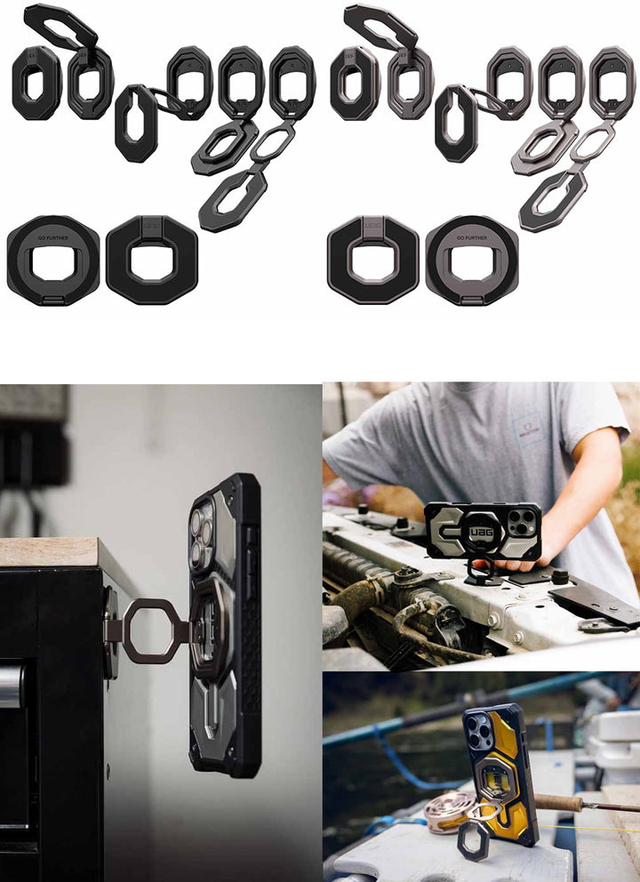 UAG MONARCH Mag2 Dual Magnetic Ring Stand MagSafe対応
