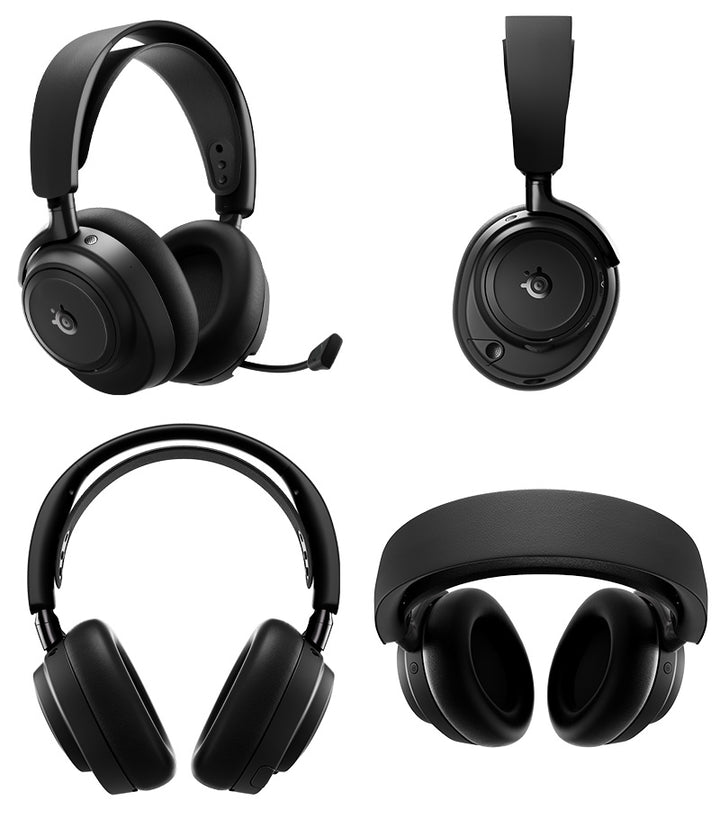 SteelSeries Arctis Nova Elite 有線 / 2.4GHz / Bluetooth 5.3 両対応 ハイレゾ対応 ゲーミングヘッドセット