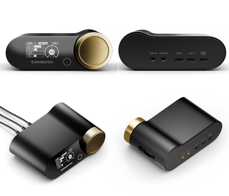 SteelSeries Arctis Nova Elite 有線 / 2.4GHz / Bluetooth 5.3 両対応 ハイレゾ対応 ゲーミングヘッドセット