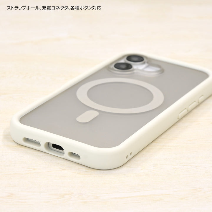 gourmandise iPhone 16 / 16 Pro MAGSAFE対応 プランプ フレームケース スマホケース アイフォン