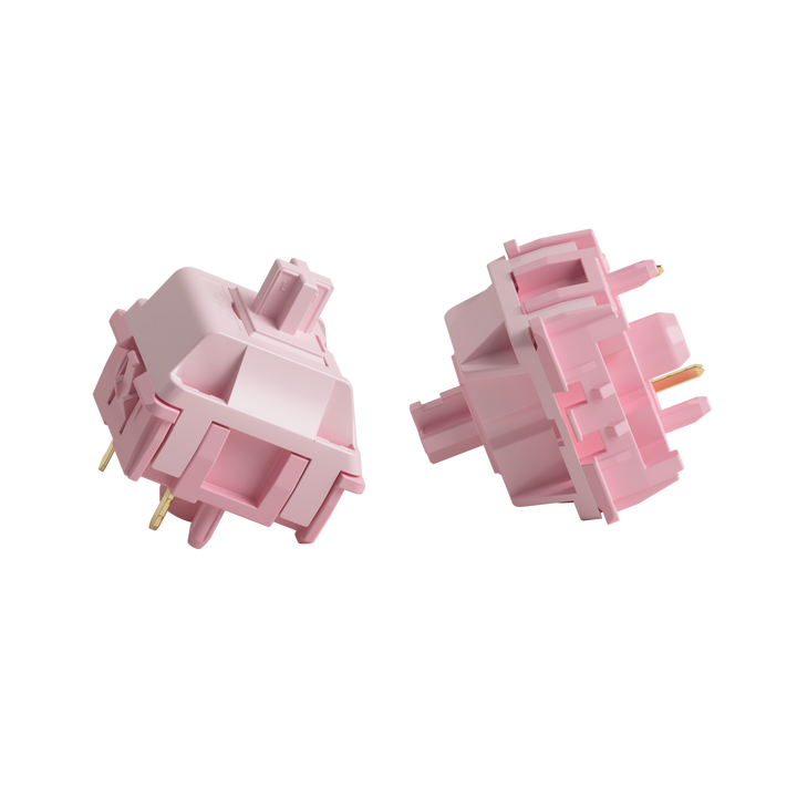 Akko Stellar Rose スイッチ 押下圧37gf リニア 5ピン 45個入り メカニカル キーボード用