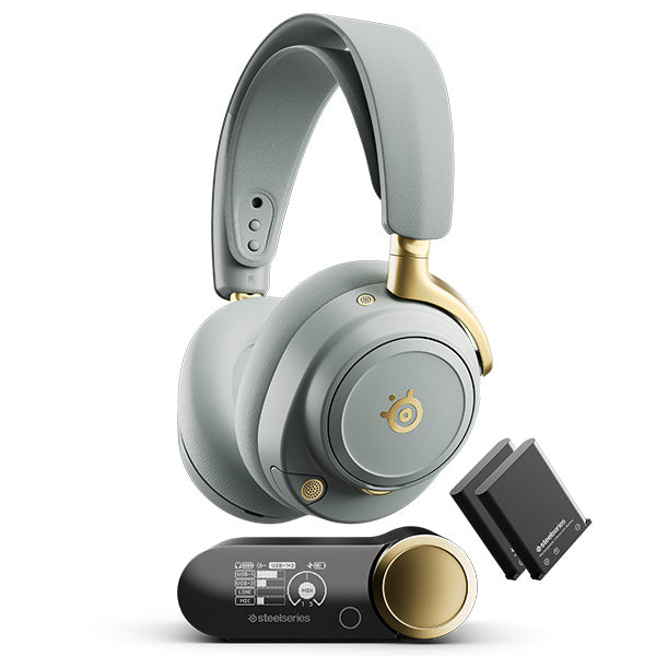 SteelSeries Arctis Nova Elite 有線 / 2.4GHz / Bluetooth 5.3 両対応 ハイレゾ対応 ゲーミングヘッドセット