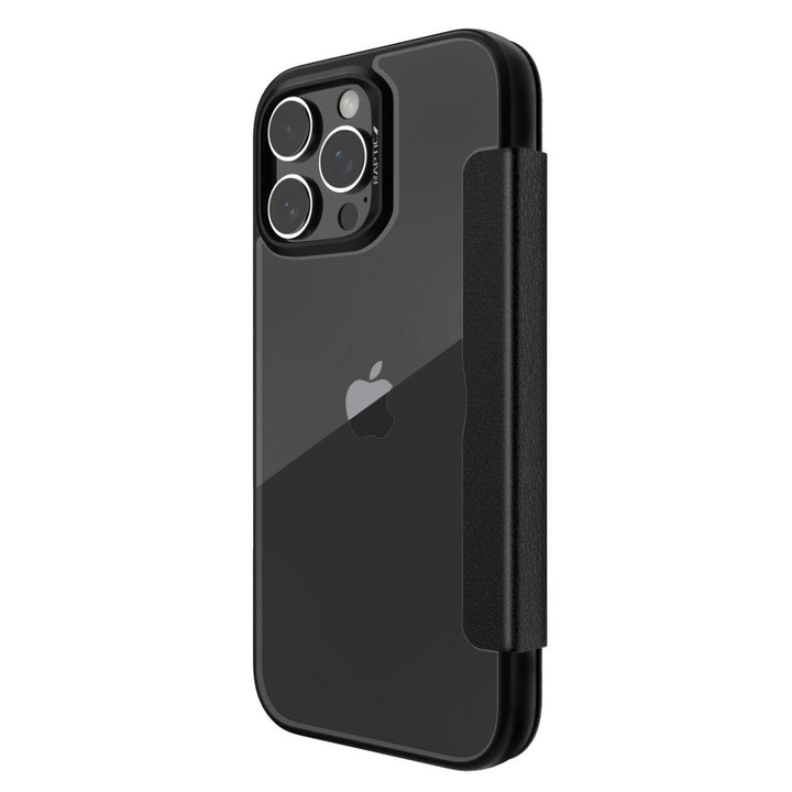 RAPTIC iPhone 16 シリーズ Urban Folio 手帳型ハイブリッドケース Black スマホケース  スマホカバー 携帯ケース