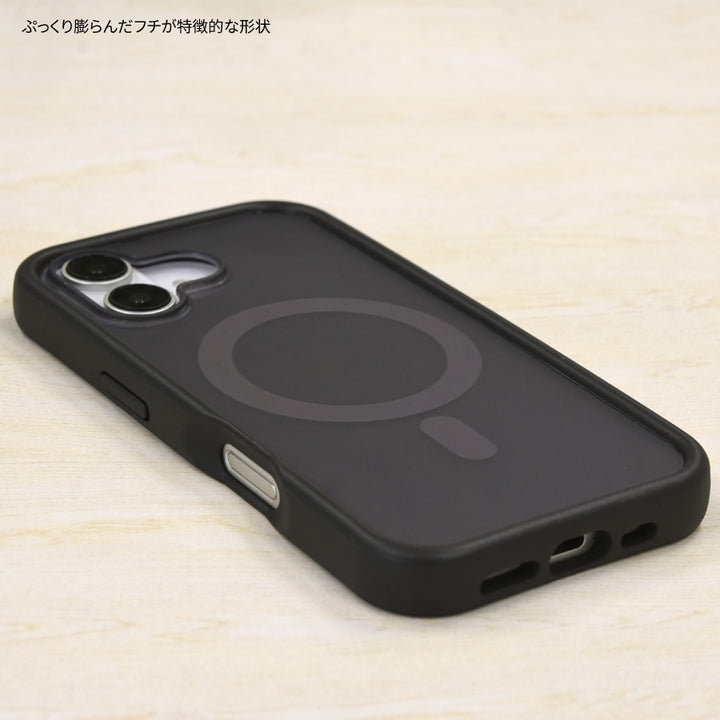 gourmandise iPhone 16 / 16 Pro MAGSAFE対応 プランプ フレームケース スマホケース アイフォン