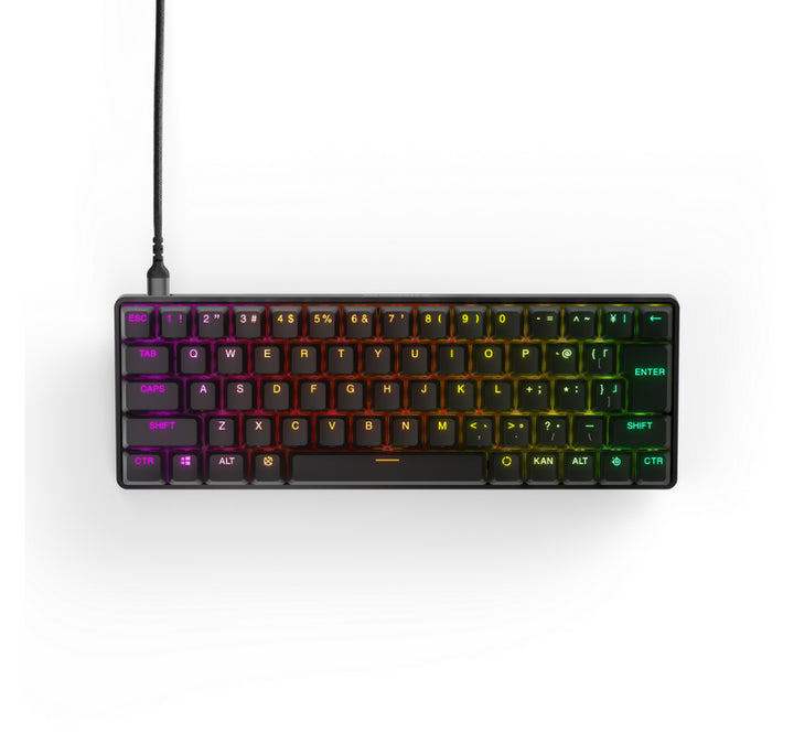 SteelSeries Apex Pro Mini 有線 テンキーレスメカニカルゲーミングキーボード OmniPointスイッチ