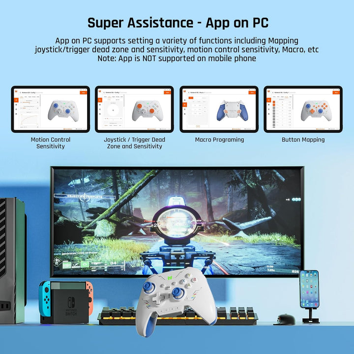 BIGBIG WON RAINBOW 2 SE 無線 / 有線 ゲーミングコントローラー Nintendo Switch / Windows / iOS / Android対応