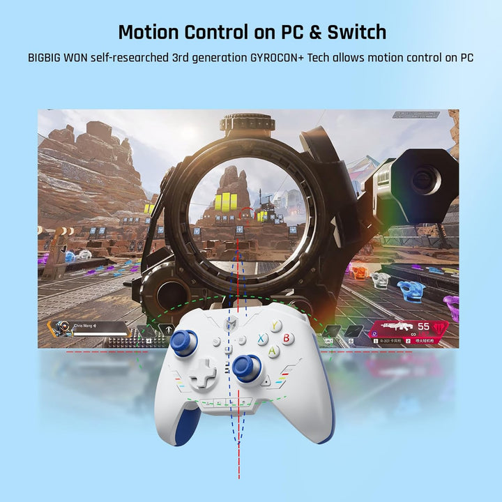 BIGBIG WON RAINBOW 2 SE 無線 / 有線 ゲーミングコントローラー Nintendo Switch / Windows / iOS / Android対応