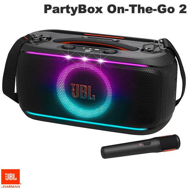 JBL PartyBox On-The-Go 2 ライティング機能搭載 Bluetooth 5.4