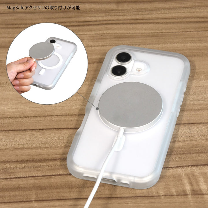 gourmandise iPhone 16 / 16 Pro MAGSAFE対応 プランプ フレームケース スマホケース アイフォン