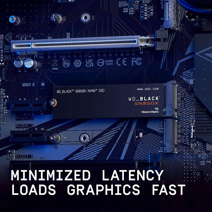 Western Digital WD_Black SN850X NVMe SSD 内蔵型ゲーミング SSD  PCIe Gen4 x4 最高7,300MB/s
