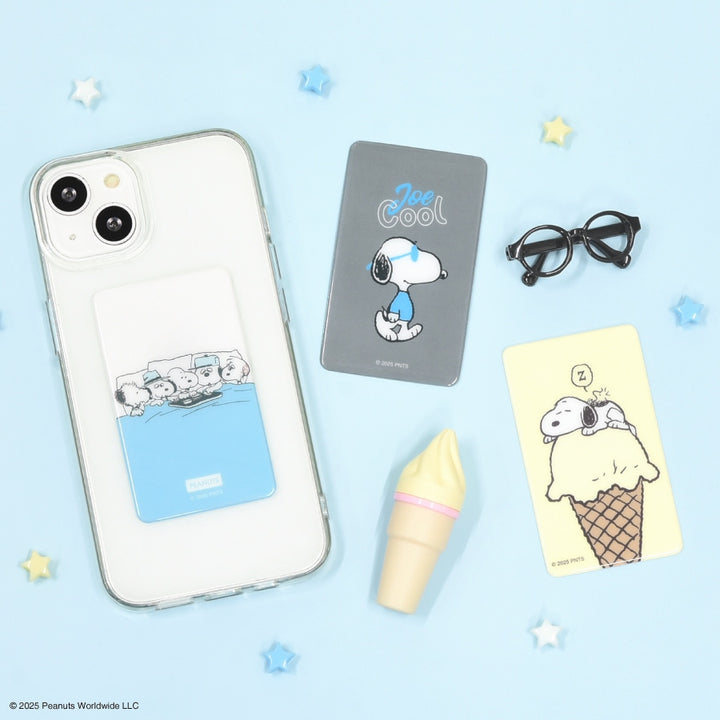 gourmandise スマ冷え PREMIUM 貼って剥がせるスマートフォン冷却シート ピーナッツ