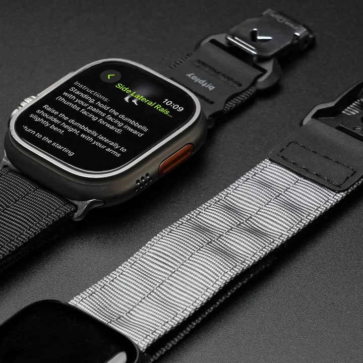 bitplay Apple Watch 49 / 46 / 45 / 44mm Fidlockウォッチバンド  ブラックバックル  (ダークブラック / アーミーグリーン / サンド)