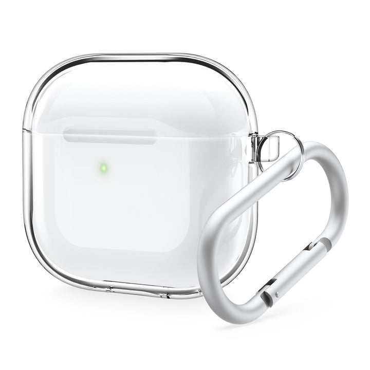 elago AirPods 4 CLEAR HANG CASE カラビナ付き クリアケース Transparent