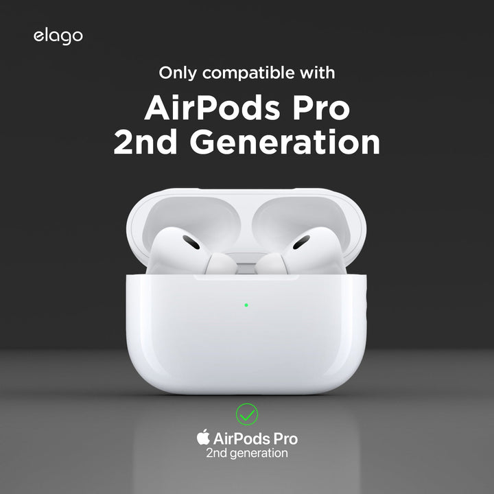 elago AirPods Pro 第2世代 CASSETTE PLAYER CASE カセットプレーヤー風 ストラップ付きケース Blue