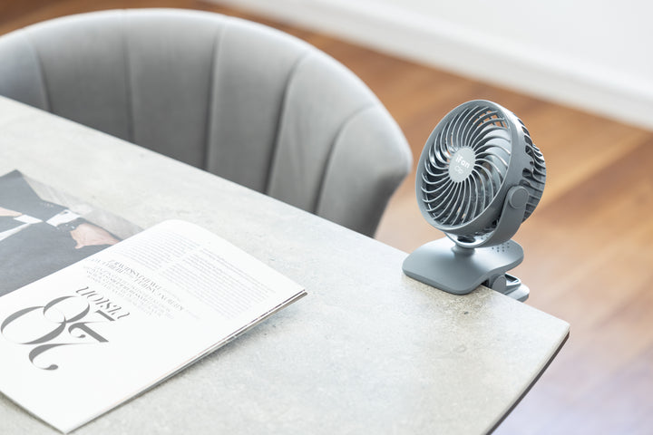 ELAiCE iFan Clip2 25 360°回転 4WAY クリップファン ポータブル扇風機 マグネット式 壁掛け式 暑さ対策