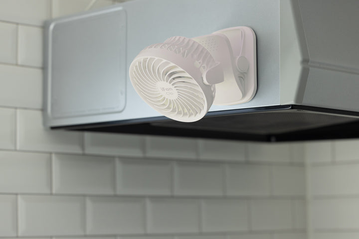 ELAiCE iFan Clip2 25 360°回転 4WAY クリップファン ポータブル扇風機 マグネット式 壁掛け式 暑さ対策