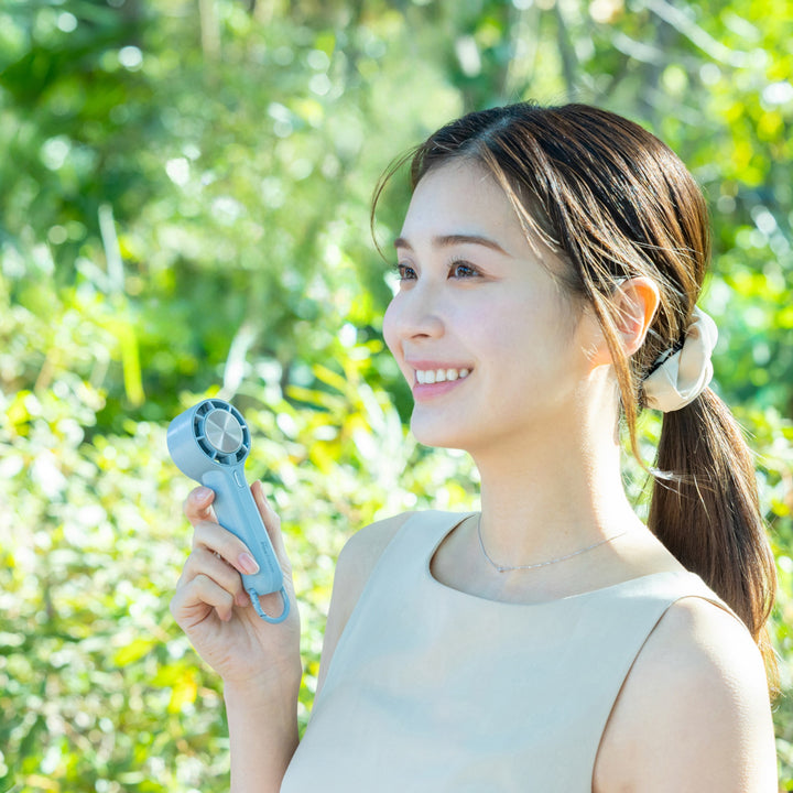 ELAiCE iFan PicoFreeze 25 冷却プレート付き コンパクトハンディファン ポータブル扇風機 暑さ対策
